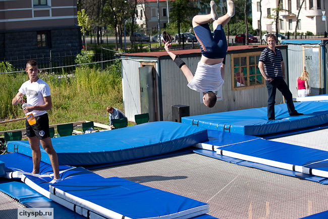City-extreme: батутный спорт. Часть первая (фото)