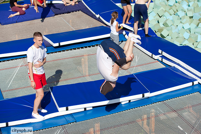 City-extreme: батутный спорт. Часть первая (фото)